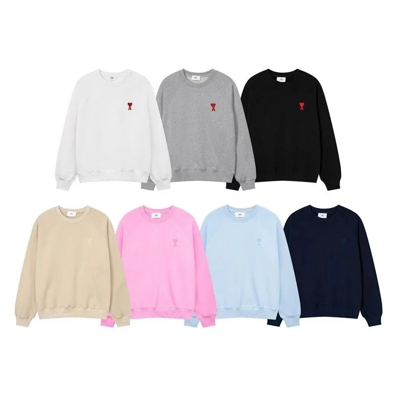Love heart logo crewneck sweatshirt