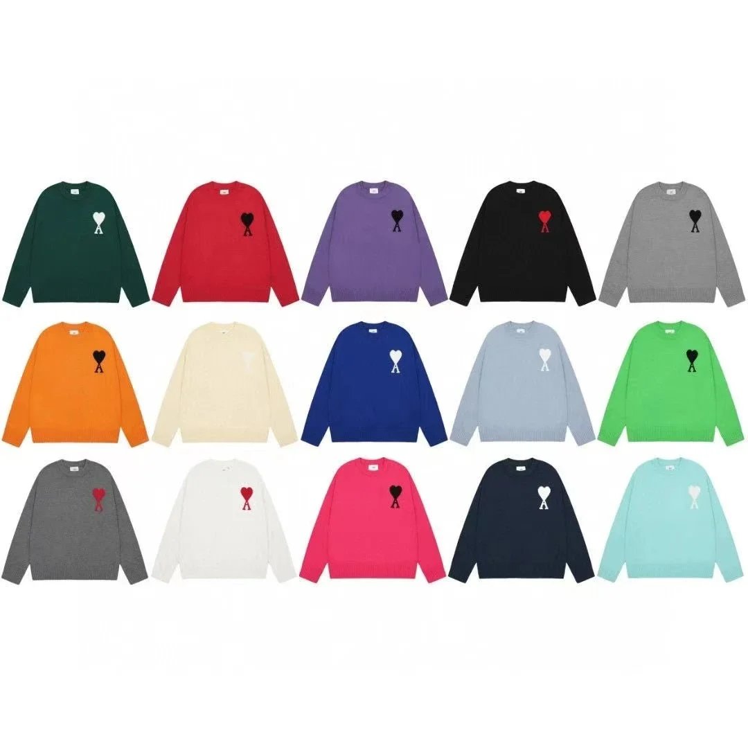 Love heart logo crewneck sweatshirt